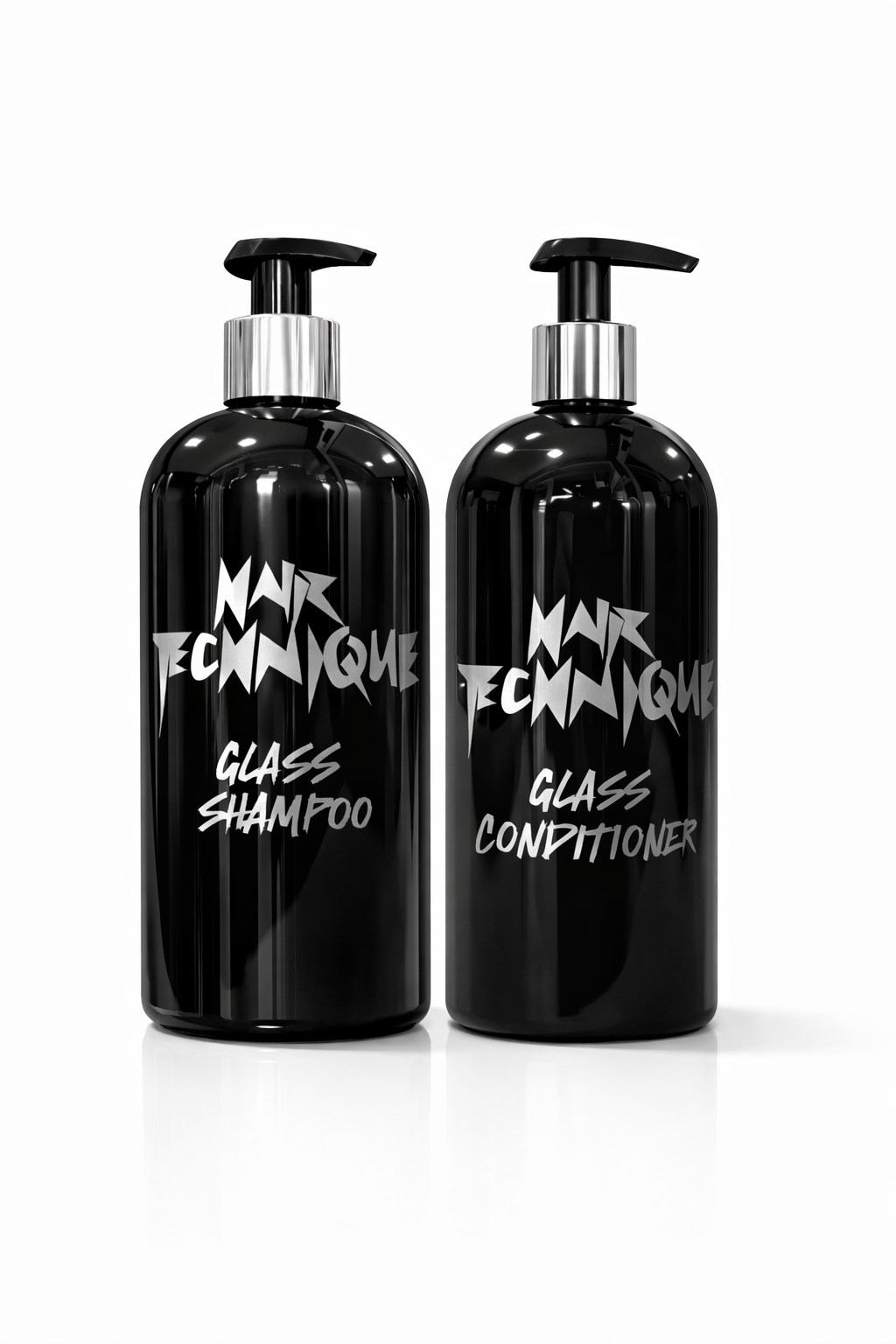 GLASS SHAMPOO AND CONDITIONER DUO